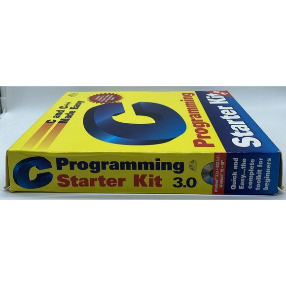 C and C++ Programming Starter Kit Version 3.0 Macmillan Book Cd Box 1998 - Picture 6 of 16